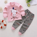 Autumn And Winter Underwear Suit Cotton New Men And Women