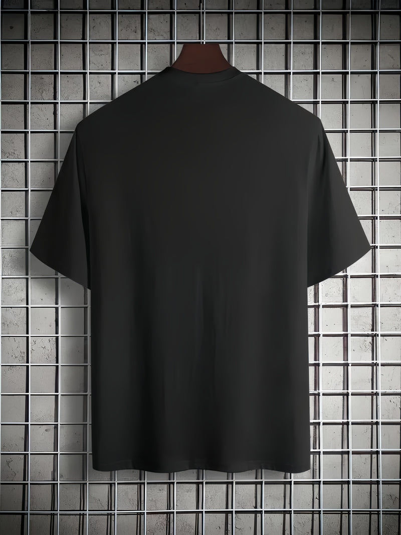 Gott gibt mir Kraft für 3D-Druck. Bequemes T-Shirt in Übergröße für Herren, kurzärmliges, lässiges Oberteil mit Rundhalsausschnitt, Sommer-Outdoor-Bekleidung für Herren