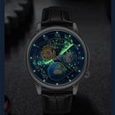 Mens Watch Luminous Earth Starry