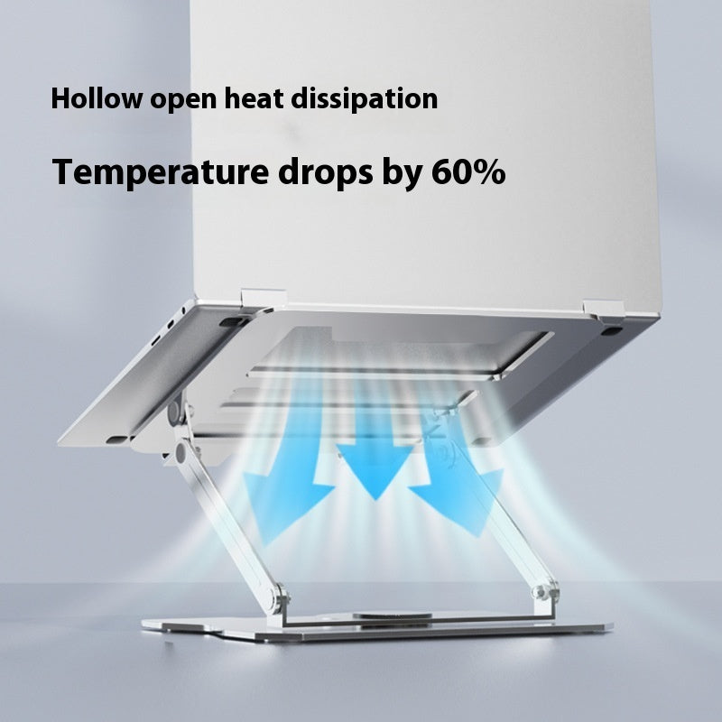 Solid Color Notebook Rotatable Alloy Bracket