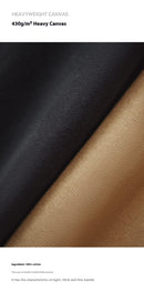 Canvas Turn-down Collar Coat Men's Autumn