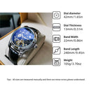 Automatic Mechanical Watch Vintage Men's Waterproof Luminous