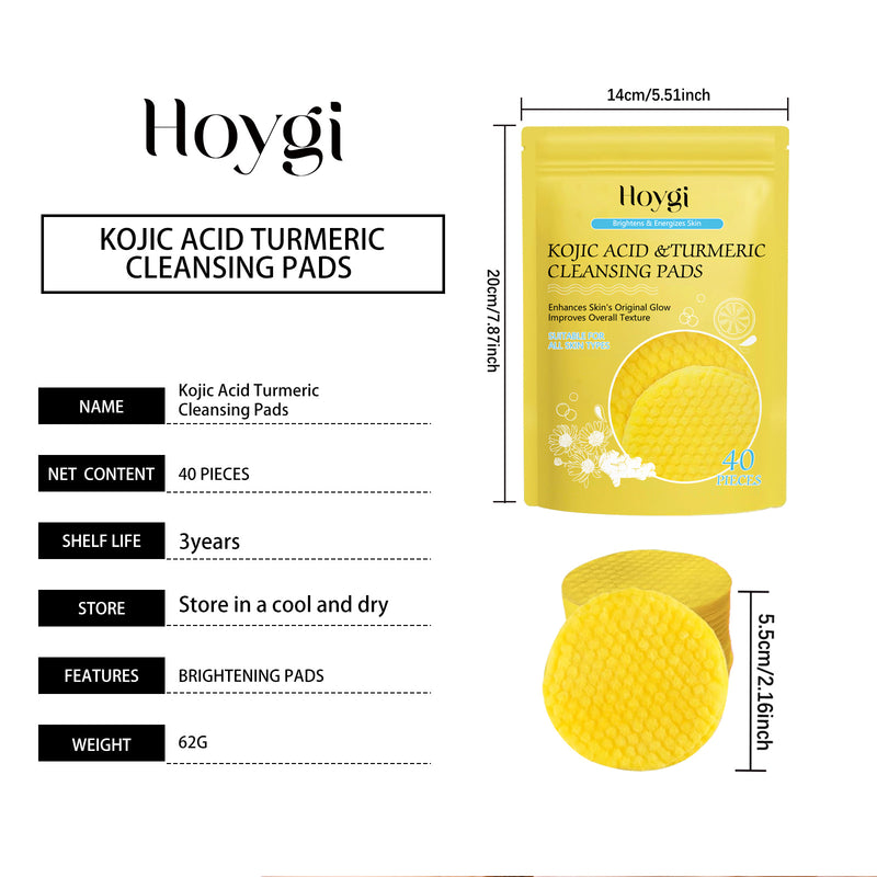 Turmeric Kojic Acid Cleansing Pad