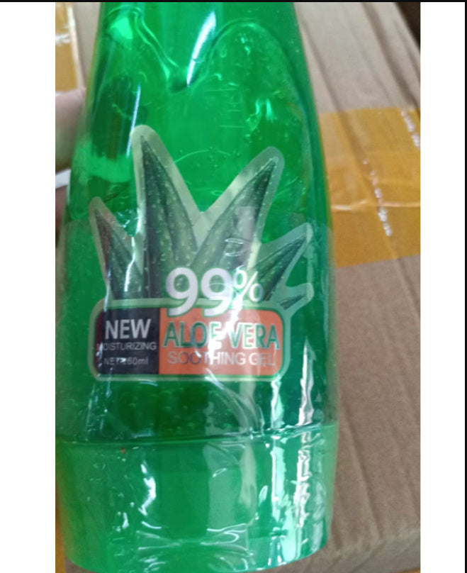 Crème hydratante pour le visage au gel d'aloès